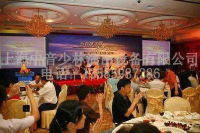 專業(yè)會務(wù)服務(wù) 上海中音少林的燈光音響出租與布置